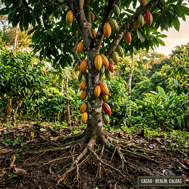 Mejoramiento cultivo cacao — Berlín, Caldas